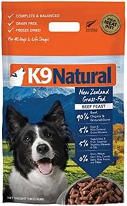 K9 Natural Grain-Free Freeze Dried Dog Food (Beef, 3.6kg)