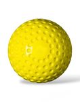 NE NEPTUNE Professional Hockey,Dimple Cricket Bowling Machines Ball,Full Bounce Cricket Bowling Machine Balls 130 gm Each Pack of 1