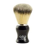 Omega Hi Brush Synthetic Shaving Brush - Classic Handle (Black)