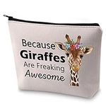 Funny Giraffes Makeup Bag Cute Anim