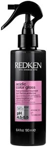 REDKEN Acidic Color Gloss Heat Protection Treatment 230°C, Leave-In Treatment, Hair Shine Spray, Colour Protection, 190ml