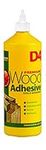 Everbuild D4 Premium Wood Adhesive | Industrial Grade Wood Ahesive, Based on Hybrid Resin Technology - Suitable for General Wood Working - White - 1 Litre