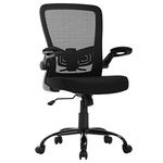 BestOffice Home Office Chair Ergonomic Desk Chair Mesh Computer Chair with Support Armrest Ergonomic Chair Executive Rolling Swivel Chair Adjustable for Women&Men (Black)