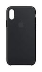 Apple iPhone Xs Silicone Case - Bla