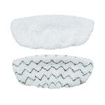 BISSELL Vac & Steam Mop Pads | Replacement Mop Pad For BISSELL Vac & Steam | 1 Delicate Pad, 1 Scrubbing Pad | 1252