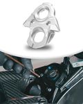 NACORE Sur Ron Motorcycle Ignition Cover Aluminum Key Switch Cover Lock Cylinder Compatible To Sur Ron X S Electric Dirt Bike SILVER