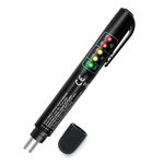 SOMUCH Brake Fluid Tester Pen with 5 LED Indicators, DOT 3/4/5.1 Brake Fluid Moisture Analyzer, Universal Brake Diagnostic Tool for Car Maintenance