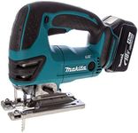 Makita DJV180RMJ 18V Li-Ion LXT Jigsaw Complete with 2 x 4.0 Ah Li-Ion Batteries and Charger Supplied in A Makpac Case