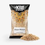 A Kilo of Spices | Soya Mince 500g | High Protein, Vegan & Vegetarian Meat Substitute | Ideal for Healthy Cooking | Perfect for Bolognese, Chilli, and Meat-Free Dishes | Low Fat & Rich in Fibre