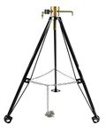 PEAKTOW PTJ0604 King Pin Adjustable Locking Tripod 5th Wheel RV Stabilizer Jack with Lock