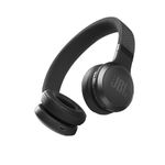 JBL Live 460NC Wireless On-Ear Bluetooth Headphones with Active Noise-Cancelling Technology, Up to 50 Hours Battery Life, Black