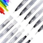 UPINS 6 Piece Water Color Brush Pen