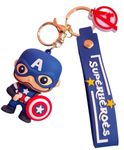 NSV Marvel Caption America Avengers Key chain Caption America Super Hero Keyring