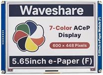 Waveshare 5.65inch Colorful E-Paper E-Ink Display Module 600×448 Pixels ACeP 7-Color