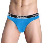 SUMABA Men Thong Sexy Man G-String Butt Flaunting Tongs Undie T-Back Underwears L