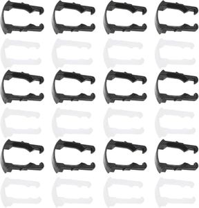 Fuel Line Retaining Clips, 30pcs Fuel Filter Tubing Retaining Clip,Car Fuel Line Fixing Clips Perfect Replacement Compatible with 3/8 inch 5/16 inch Original Part Missing or Failed Fuel Line