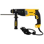 Dewalt Corded Electric 3.0J Impact Energy SDS-Plus 3 Mode 2Kg Combi Hammer, D25143K, 900Watt, 28mm