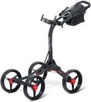 Bag Boy Quad XL Disc Golf 4 Wheel Push Cart