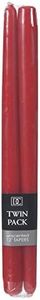 Darice Fuseau Bougie – Non parfumées – Rouge – 30,5 cm – 2 Pièces
