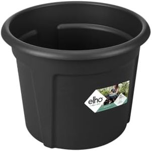 elho Green Basics Potato Pot 33 - Grow Your Own Kit for Potatoes - 100% Recycled Plastic - Ø 32.3 x H 25.7 cm - Black/Living Black