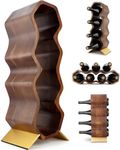 Gusto Nostro Wood Wine Rack, 7 Bott