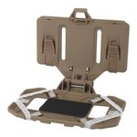 Tacticals Phone Holder Vest, Tacticals Vest Plate Carrier, Cell Phone Chest Mount, Folding Phone Board, Hands- Vest Chest Rig Phone Holder for Screen Size 4.3"-6.6"