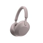 Sony WH-1000XM5 Wireless Industry Leading Noise Cancelling Headphones with Auto Noise Cancelling Optimizer, Crystal Clear Hands-Free Calling, and Alexa Voice Control, Smoky Pink