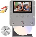 VHS to DVD Recorder, TV to USB Device or SD Card or HDD Recorder, Smart Phone WiFi to DVD/USB/SD/HDD Copy, WiFi APP Media Recorder【Comes with 10 Free DVD-R 】