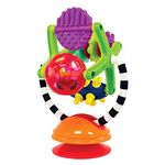 Sassy Teethe & Twirl Sensation Station - 2-in-1 Suction Cup High Chair Toy - Developmental Tray Toy for Early Learning - for Ages 6 Months and Up