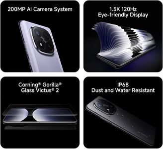 Xiaomi Redmi Note 14 Pro+ Smartphone, 12GB RAM 512GB, Black