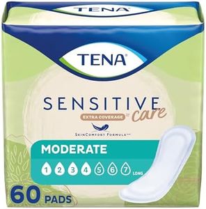 TENA Intimates Moderate Absorbency Incontinence/Bladder Control Pad, Long Length, 60 Count (Packaging May Vary)