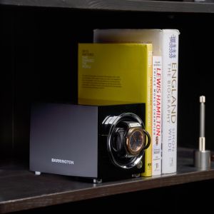 Barrington Automatic Watch Winder – Black Display Case
