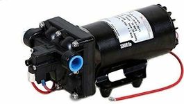 Shurflo 5059-1310-D011 5.3 GPM Automatic Demand 12VDC Diaphragm Pump with 60 PSI Built-In Pressure Switch, Viton valves, Self-Priming & 1/2" NPTF Port