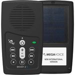 New International Version (NIV) Audio Bible Narrated by David Suchet on The Handheld Envoy 2S Solar Player by MegaVoice