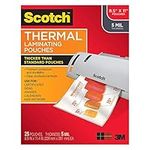 Scotch Thermal Laminating Pouches, 