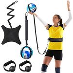 4 Pcs Volleyball Training Equipment Adjustable Volleyball Spike Trainer Volleyball Training Technique Setting Aid for Teaching Proper Hand Placement and Swing Returns Ball for Serving Setting Spiking