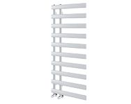 Denver White Heat Towel Rail | Vertical Bathroom Radiator | Ladder Rail | Towel Warmer Heater | 1610 x 500