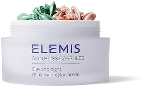 ELEMIS Skin Bliss Capsules, 60 Count – Antioxidant-Rich Anti-Aging Day & Night Face Oils, Purify, Replenish & Nourish the Skin, Skincare Serum Capsules for Face