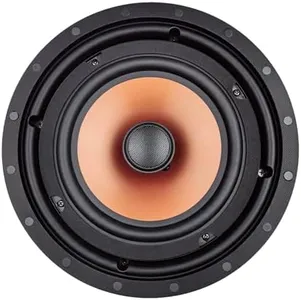MFR 8" Ceiling Speakers, 120W 2-Way in-Ceiling/Wall Round Surround Sound for Whole House Audio, Home Theater, Indoor/Outdoor - Bath, Kitchen, Porches, 8 Ohms