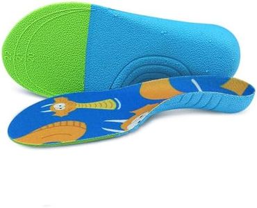 Solette ortopediche per bambini Solette per scarpe con supporto per arco plantare, tecnologia ortesica robusta per bambini con piedi piatti che hanno bisogno di supporto per l'arco plantare