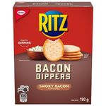 Ritz Bacon Dippers, Smoky Bacon Flavoured Snacking Crackers, 180 g