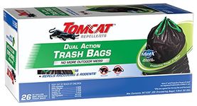 Tomcat Repellents Dual Action 30 Gallon Trash Bags, 26 Bags per Box