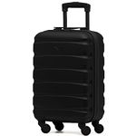 Flight Knight Lightweight 4 Wheel ABS Hard Case Suitcases Cabin Carry On Hand Luggage Approved for Over 100 Airlines Including easyJet, British Airways, RyanAir, Virgin Atlantic, Emirates & Many More