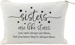 Sisters Are Like Stars Makeup Bag C