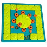 Outward Hound by Nina Ottosson Multipuzzle Level 4 Expert Dog Treat Puzzle for Enrichment, Blue