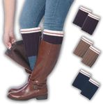 Tipi Toe 3 Pairs Women's Boot Cuffs