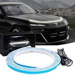 AUTOXBERT Car Hood Light Strip, 1.8m Dynamic Car Hood Led Strip Light, Waterproof 71in Daytime Running Lights for Cars Truck SUV, White