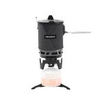 Fire-Maple FMS-X2-Pro Portable Camping Gas Stove | Lightweight Backpacking Gas Burner | Outdoor Cooking System for Backpacker Trekker with Piezo Ignition, Pot Holder & Gas Canister Stand