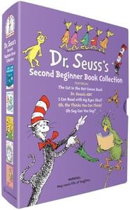 Dr. Seuss's Second Beginner Book Collection: The Cat in the Hat Comes Back; Dr. Seuss's Abc; I Can Read with My Eyes Shut!; Oh, the Thinks You Can Think!; Oh Say Can You Say?