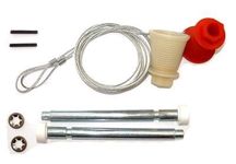 Garage Door Repair Kit Includes Cones and Cables/Star Washers Type Roller Spindles To Suit Cardale CD45 Canopy